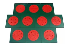 IFIT Montessori: Wooden Fraction Circles