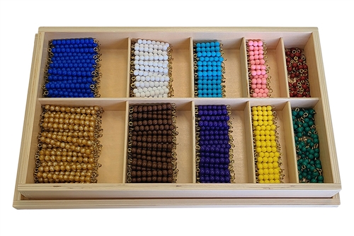 IFIT Montessori: Decanomial Bead Bar Box (N Beads)