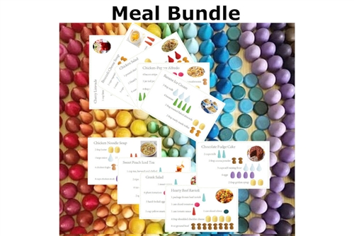Mandala Recipe Cards - Meal Bundle (PDF)