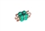 Green Bead Cube (N Beads)