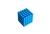 Light Blue Bead Cube (C Beads)