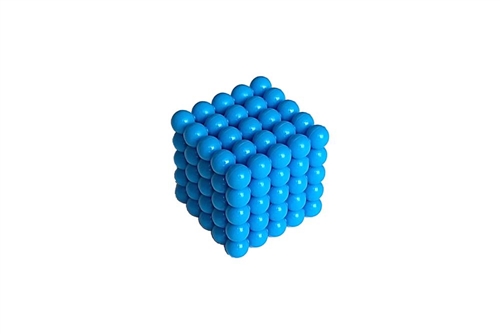Light Blue Bead Cube (C Beads)