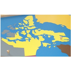 Nunavut - Puzzle Piece of Canada