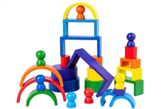 Rainbow Stackers - Mini Set of 4