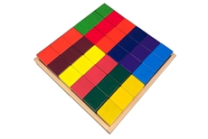 Rainbow Squares Building Set