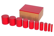 IFIT Montessori: Knobless Cylinders - Red Box