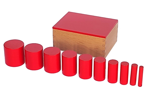 IFIT Montessori: Knobless Cylinders - Red Box