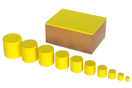IFIT Montessori: Knobless Cylinders - Yellow Box