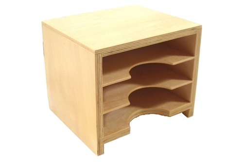 IFIT Montessori: Cabinet for Geometric / Leaf Cards (Clearance)