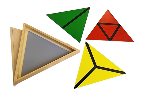 IFIT Montessori: Constructive Triangles - Triangular Box (Clearance)