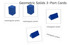 Geometric Solids 3-Part Cards (PDF)