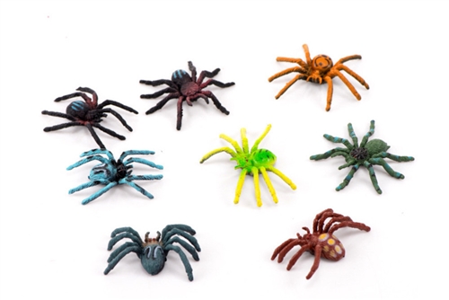 8 Spider Miniatures Set