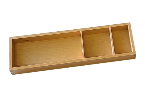 IFIT Montessori: 3-Compartment Tray for Golden Bead Materials