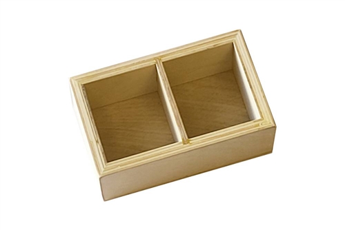 IFIT Montessori: 2-Compartment Tray (Clearance)