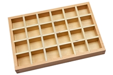 IFIT Montessori: 24-Compartment Tray