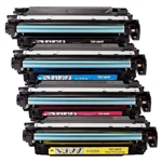 Compatible HP Color CM3530 Series Toner Set