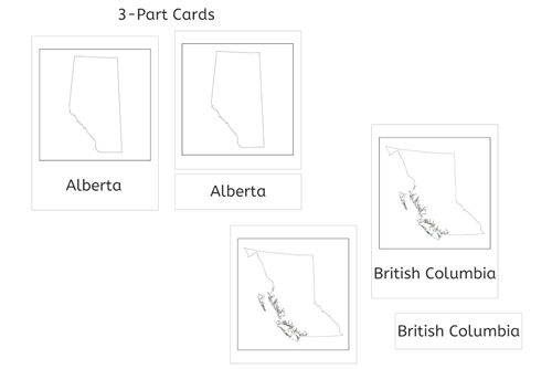 Province & Territory Maps of Canada (PDF)