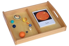 Solar System Models with Cards and Tray
