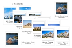 World Landmarks 3-Part Cards Bundle (PDF)
