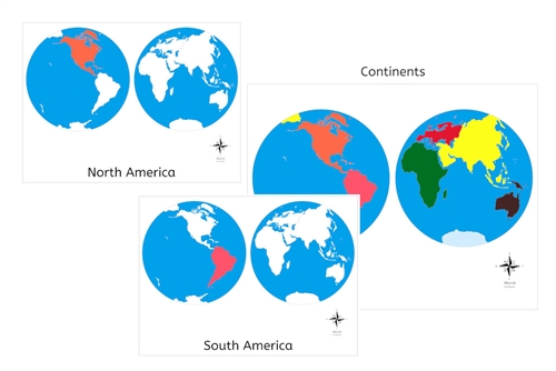 Continents Flashcards (PDF)