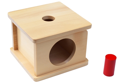 IFIT Montessori: Imbucare Box with Small Cylinder