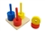 IFIT Montessori: Colored Discs on 3 Colored Dowels