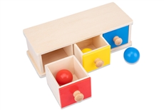 Box with Drawers and Balls