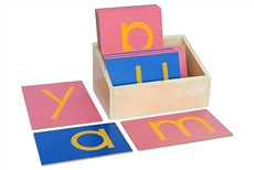 IFIT Montessori: Lower Case Sandpaper Letters, Print