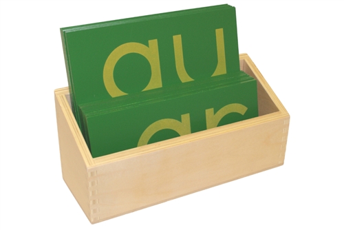 IFIT Montessori: Lower Case Sandpaper Double Letters, Print