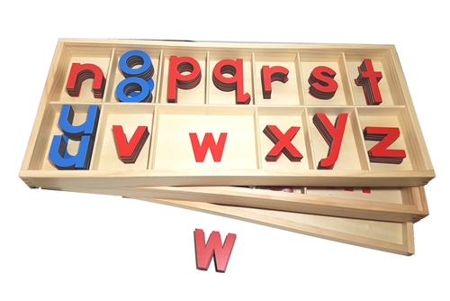 IFIT Montessori: Large Movable Alphabet - Print