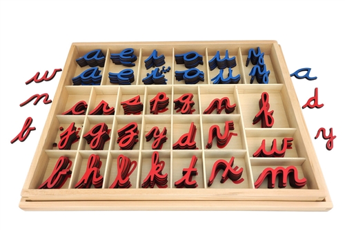 IFIT Montessori: Movable Alphabet - Cursive