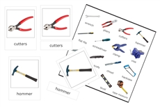 Hand Tools 3-Part Cards (PDF)