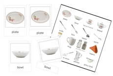 Tablewares 3-Part Cards (PDF)