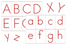 Movable Alphabet (Print, Red, PDF)