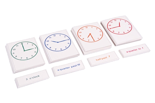 IFIT Montessori: Clock Exercise Cards