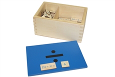 IFIT Montessori: Divisions Equations and Dividends Box