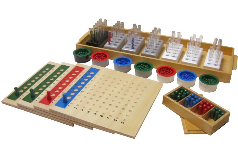 Multiplication Bead Board and Division Bead Board - IFIT Montessori