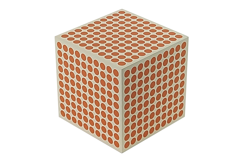9 Wooden Thousand Cubes - IFIT Montessori