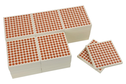 IFIT Montessori: 45 Wooden Hundred Squares