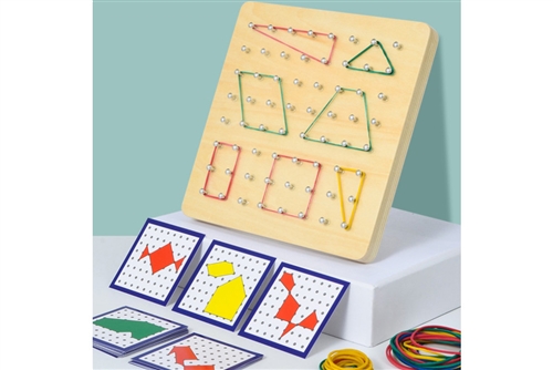 IFIT Montessori: Geometric Board with Cards