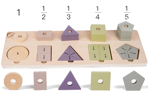 Shapes and Fraction Board