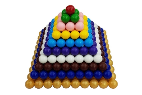 IFIT Montessori: Colored Bead Squares (C Beads)