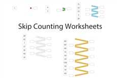 Skip Counting Worksheets
