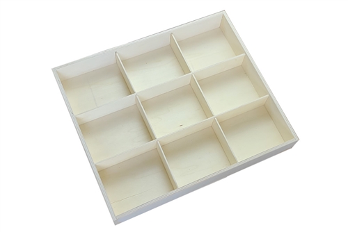 9-Compartment Tray