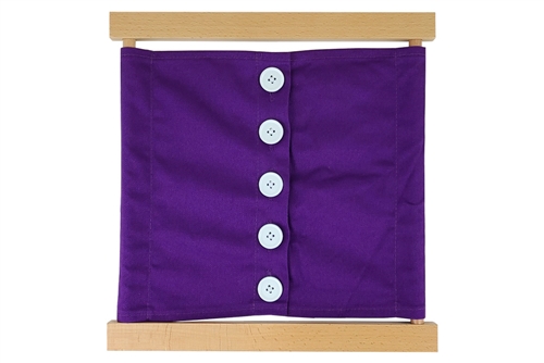 IFIT Montessori: Large-Buttons Dressing Frame