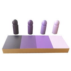 IFIT Montessori: 4 Purple Skittles and Color Board