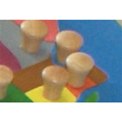 IFIT Montessori: Massachusetts - Puzzle Piece of USA (Wood Knob)