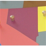 IFIT Montessori: Nevada - Puzzle Piece of USA (Wood Knob)