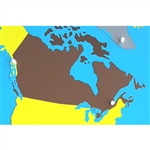 Canada - Puzzle Piece of North America