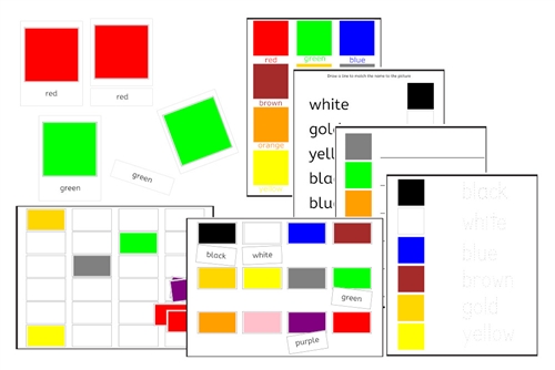 Colors Exercise Set (PDF)
